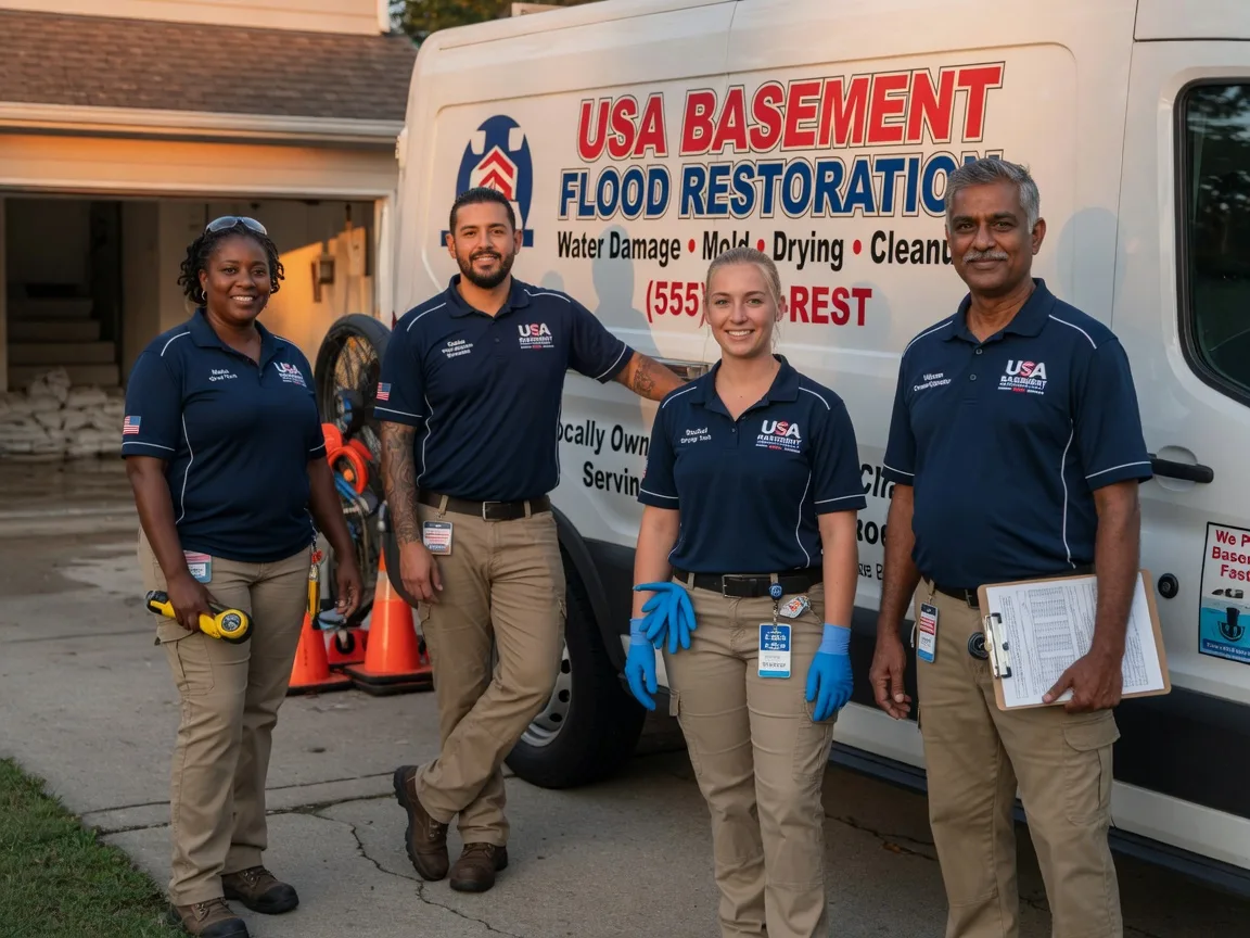 Basement Flood Cleanup company in Linden, WI